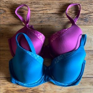 2 Body by Victoria Lined Demi 36DD